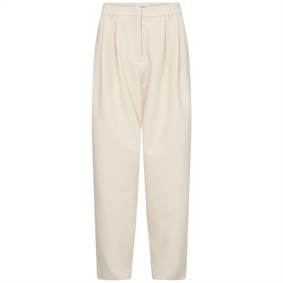 Co'couture VolaCC Barrel Pleat LL Bukser, Bone